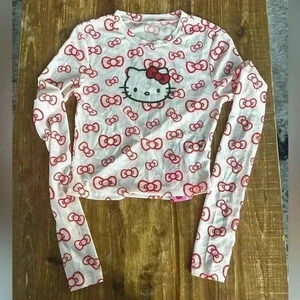 Hello Kitty x Shein mesh top